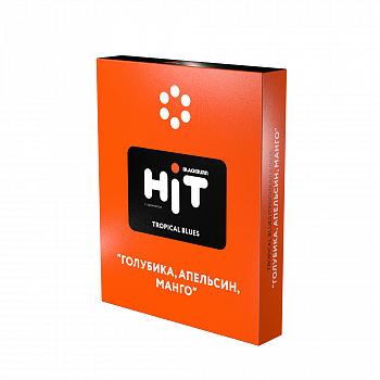 Табак BLACKBURN HiT, 30гр "Tropical Blues / Голубика, апельсин, манго"