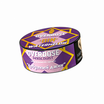 Табак Overdose, 25гр "Gin Watermelon / Арбузный джин"